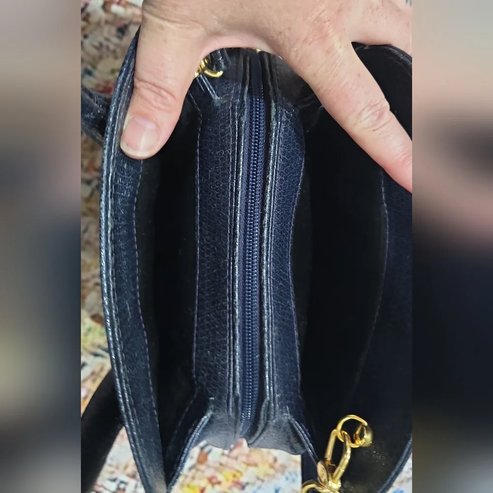 Fendi Midnight Blue Satchel